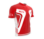 Malta  Full Zipper Bike Short Sleeve Cycling Jersey