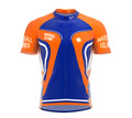 Marshall Islands  Full Zipper Bike Short Sleeve Cycling Jersey