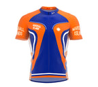 Marshall Islands  Full Zipper Bike Short Sleeve Cycling Jersey