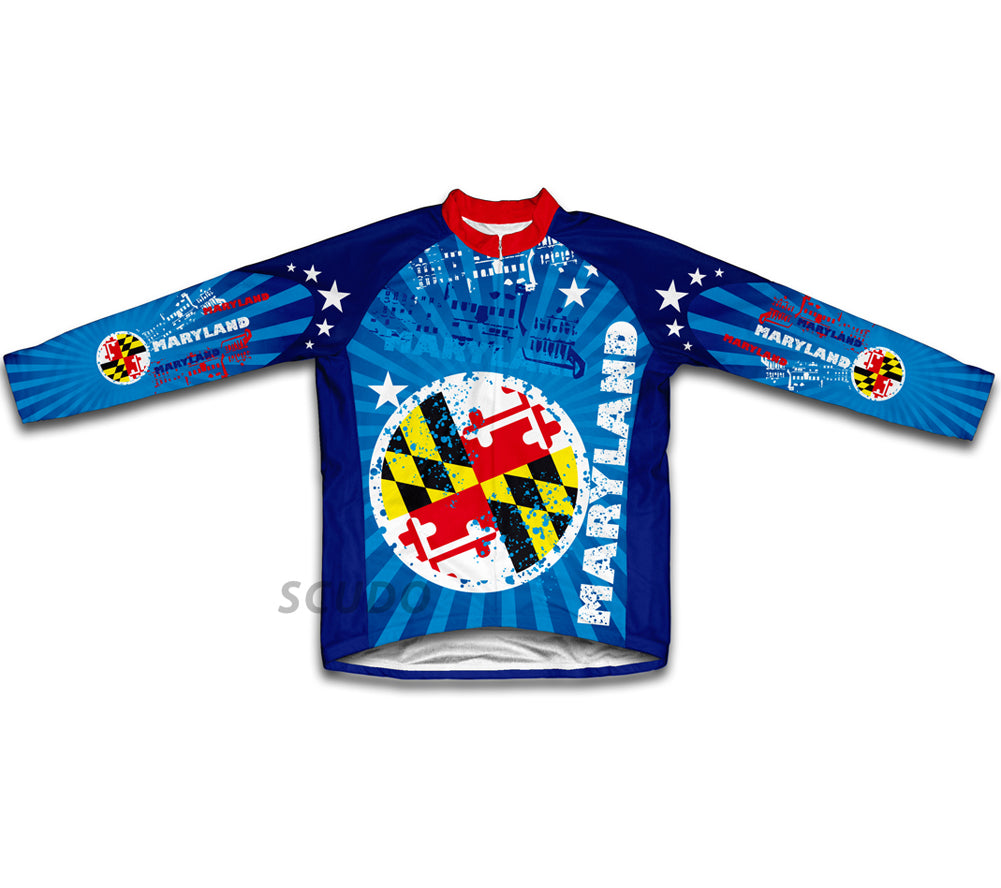 Maryland Short Sleeve Cycling Jersey for Men and Women