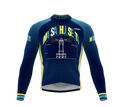 ScudoPro Pro Thermal Long Sleeve Cycling Jersey Massachusetts USA state Icon landmark identity  | Men and Women