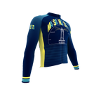 ScudoPro Pro Thermal Long Sleeve Cycling Jersey Massachusetts USA state Icon landmark identity  | Men and Women