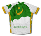 Mauritania Flag Cycling Jersey for Men and Women