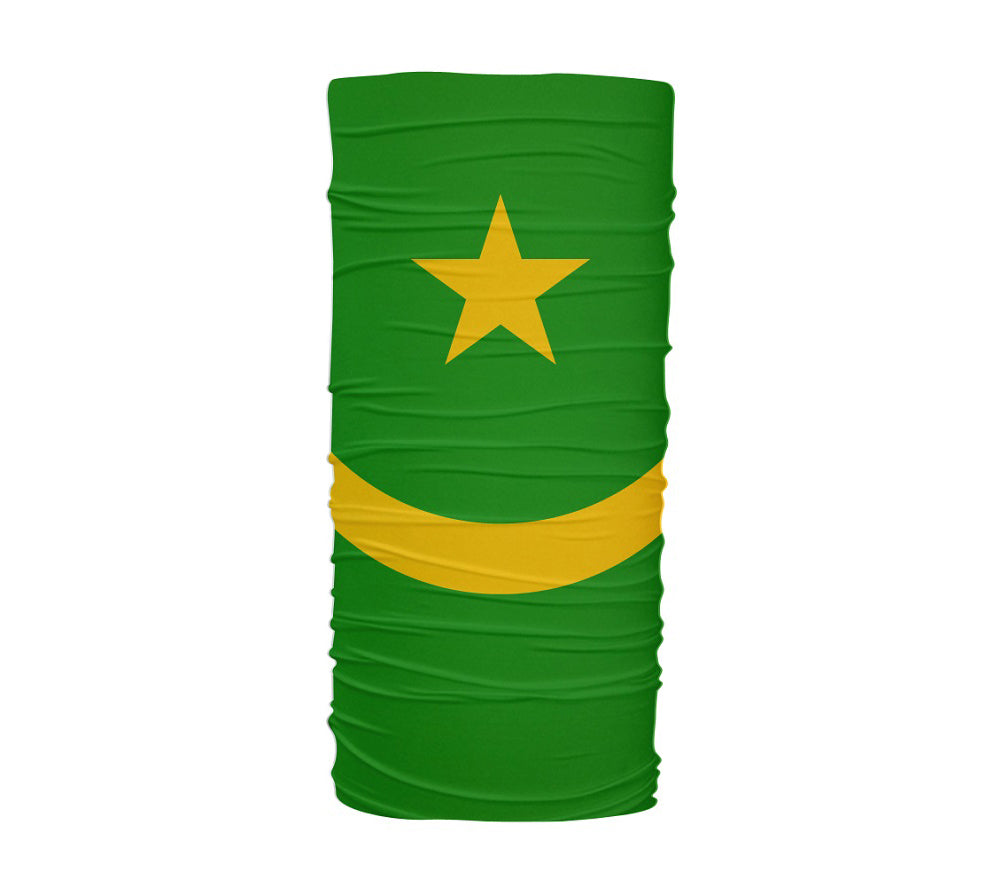 Mauritania Flag Multifunctional UV Protection Headband