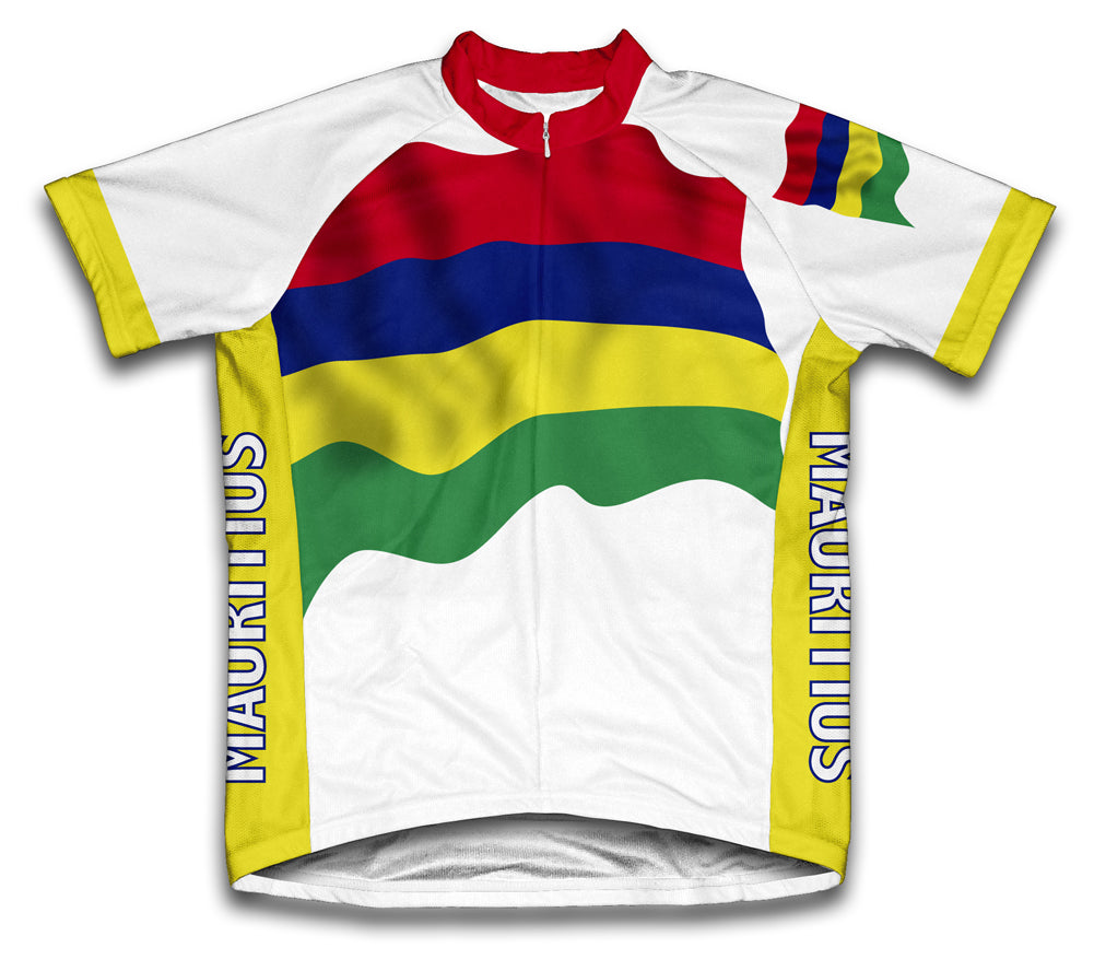 Mauritius Flag Cycling Jersey for Men and Women
