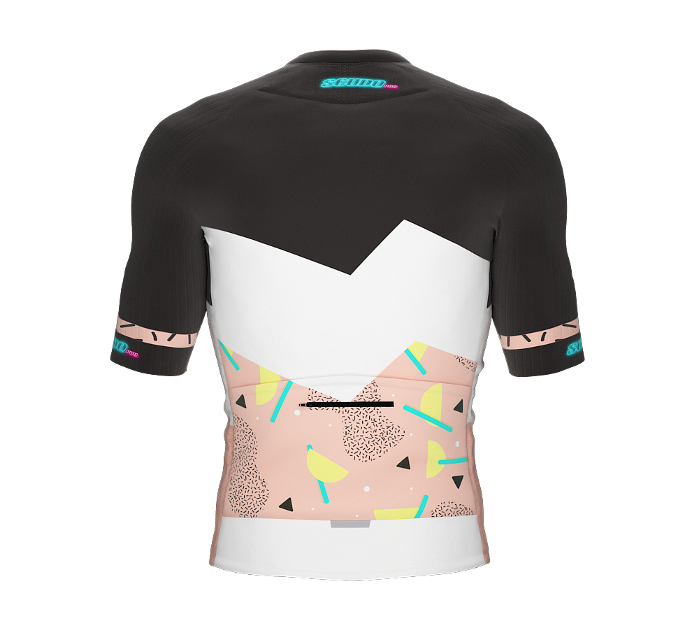 ScudoPro Elite Fit Short Sleeve Cycling Jersey Retro Bact|  Men and Women