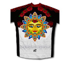 Mexican Sun Short Sleeve Cycling Jersey for Men and Women