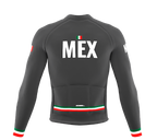 ScudoPro Pro Thermal Long Sleeve Cycling Jersey Country CODE Mexico Gray | Men and Women