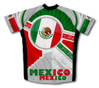 Mexico Short Sleeve Cycling Jersey for Men and Women