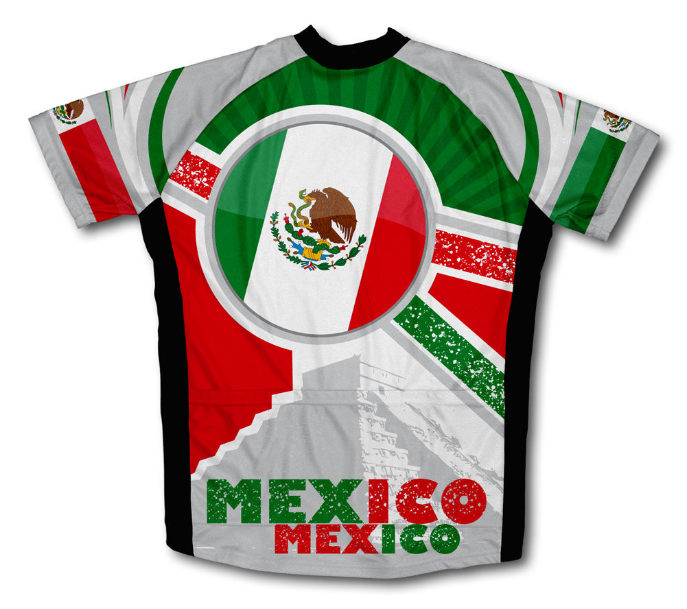 Mexico Short Sleeve Cycling Jersey for Men and Women