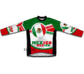 Mexico Flag Winter Thermal Cycling Jersey
