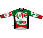 Mexico Flag Winter Thermal Cycling Jersey