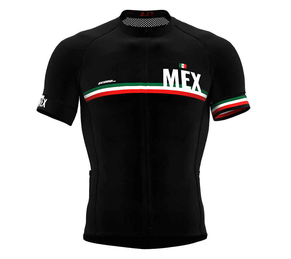 Mexico Black CODE Short Sleeve Cycling PRO Jersey for Men and Women