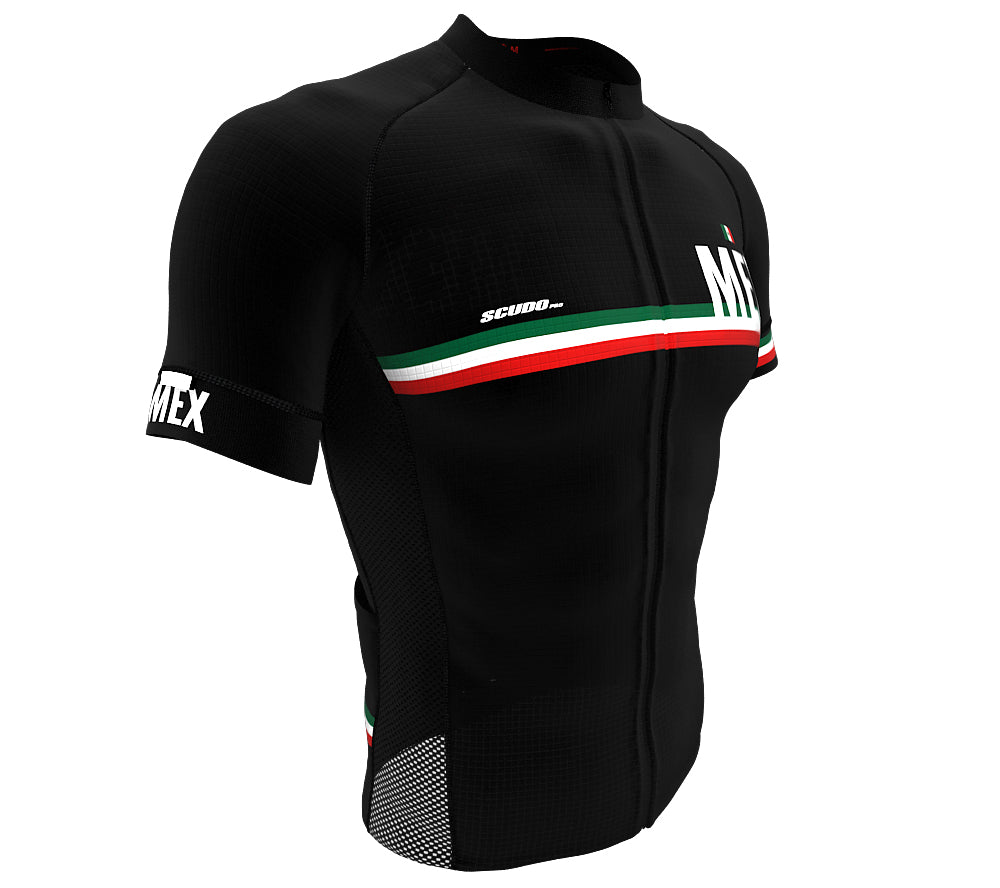 Mexico Black CODE Short Sleeve Cycling PRO Jersey for Men and Women
