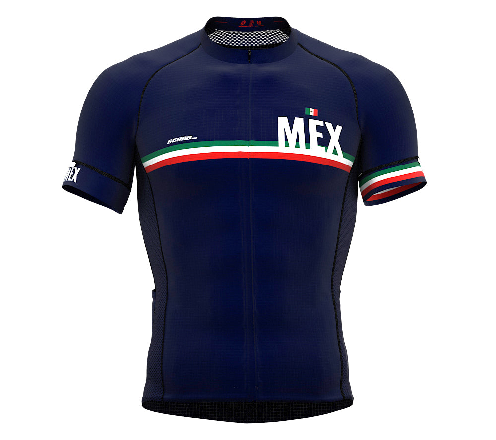 Mexico Blue CODE Short Sleeve Cycling PRO Jersey for Men and WomenMexico Blue CODE Short Sleeve Cycling PRO Jersey for Men and Women