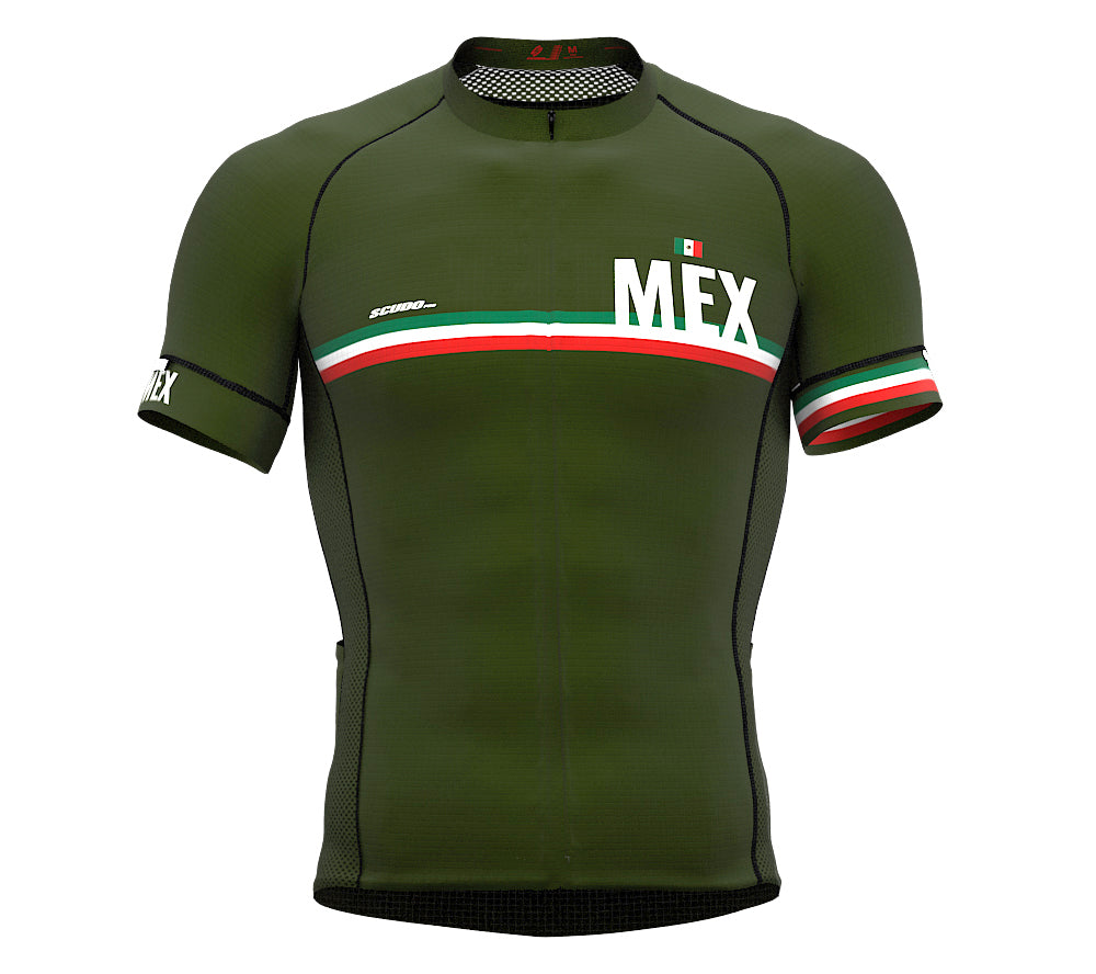 Mexico Green CODE Short Sleeve Cycling PRO Jersey for Men and WomenMexico Green CODE Short Sleeve Cycling PRO Jersey for Men and Women