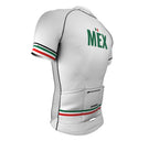 Mexico White CODE Short Sleeve Cycling PRO Jersey for Men and Women