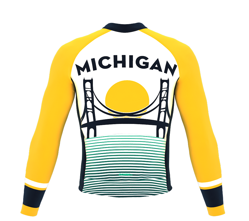 ScudoPro Pro Thermal Long Sleeve Cycling Jersey New York USA state