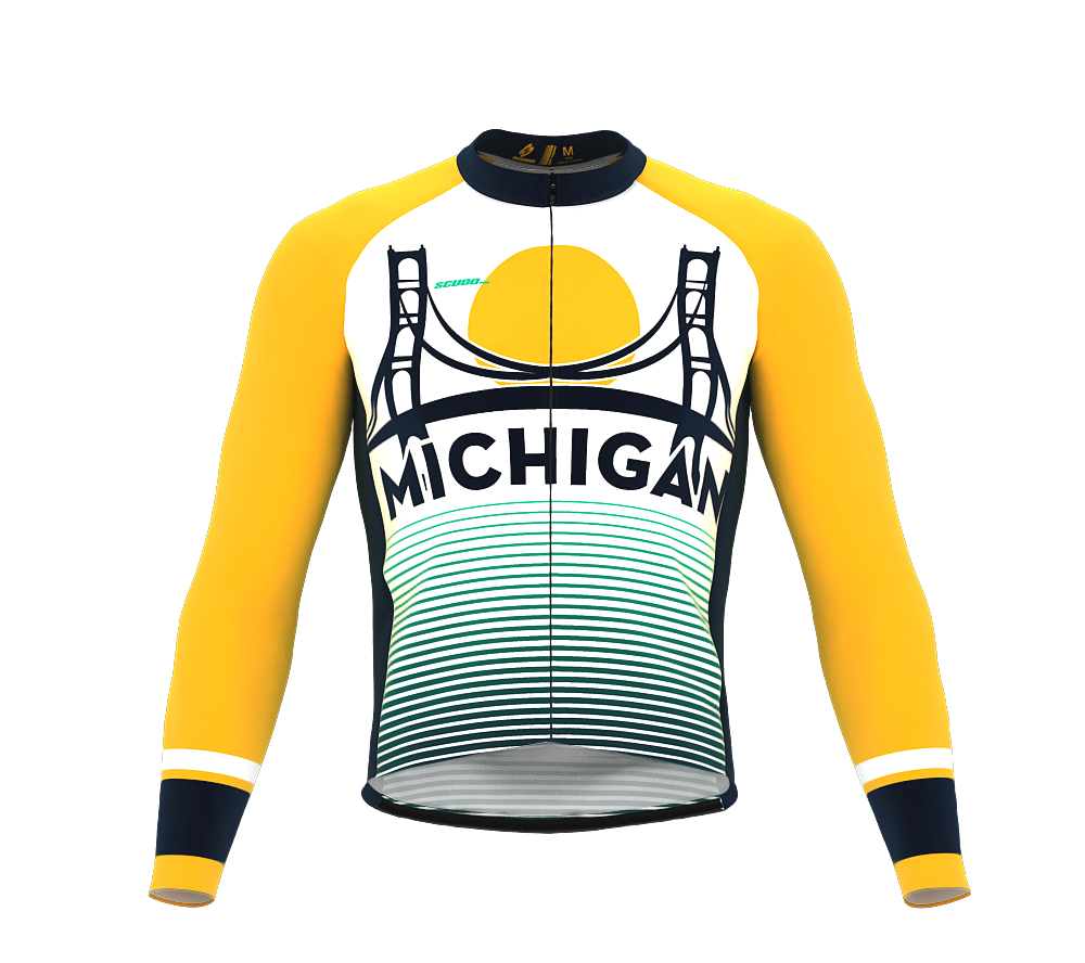 ScudoPro Pro Thermal Long Sleeve Cycling Jersey New York USA state