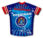 Michigan Short Sleeve Cycling Jersey for Men and Women