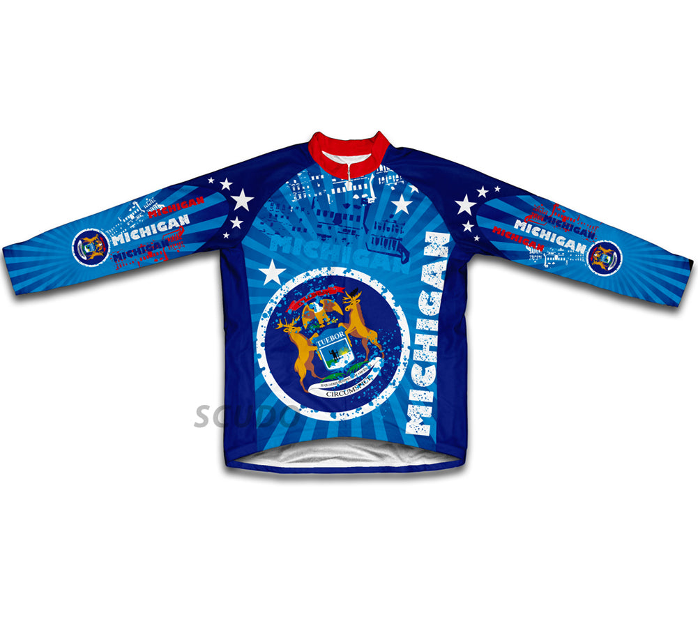 Michigan Winter Thermal Cycling Jersey