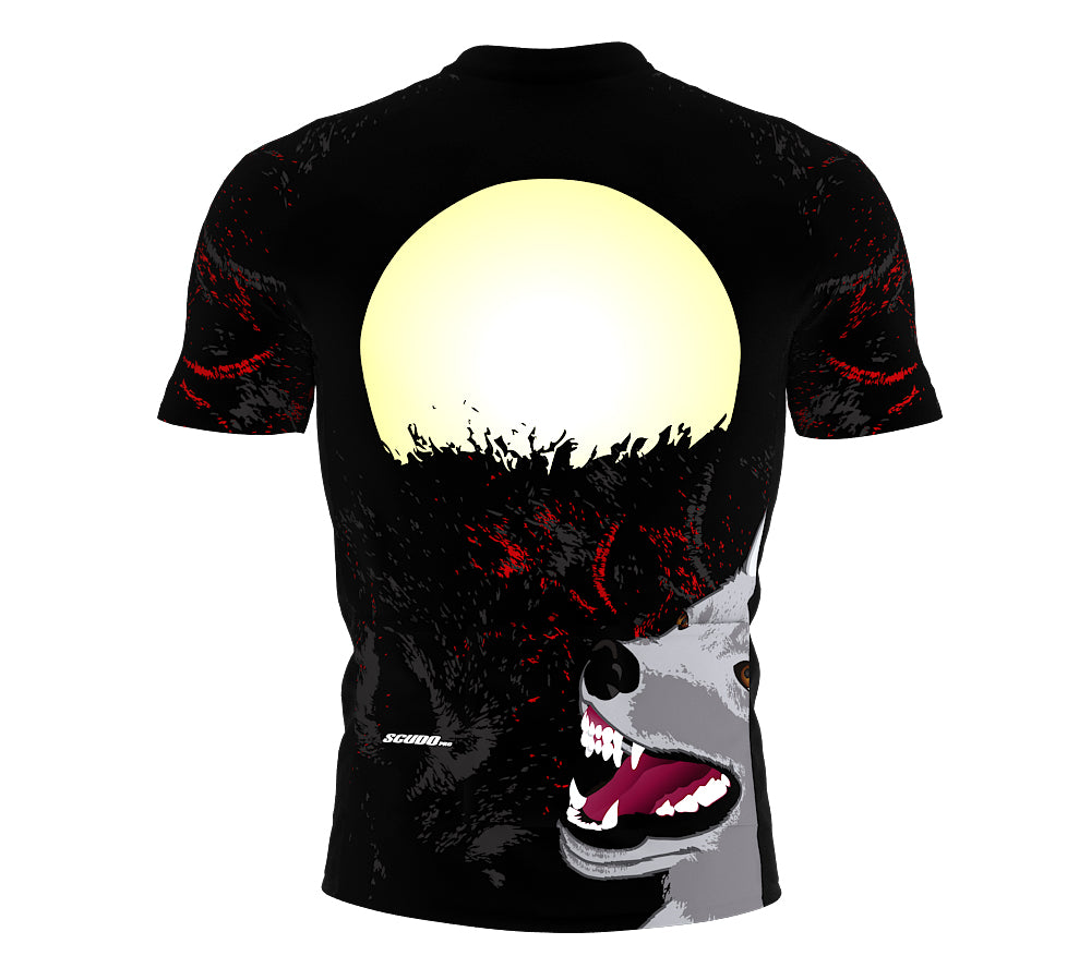 Midnigh Lobo Cycling Jersey Short Sleeve for Men and Women