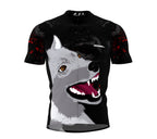 Midnigh Lobo Cycling Jersey Short Sleeve for Men and Women