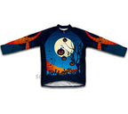 Midnight Creeps Short Sleeve Cycling Jersey for Men and Women