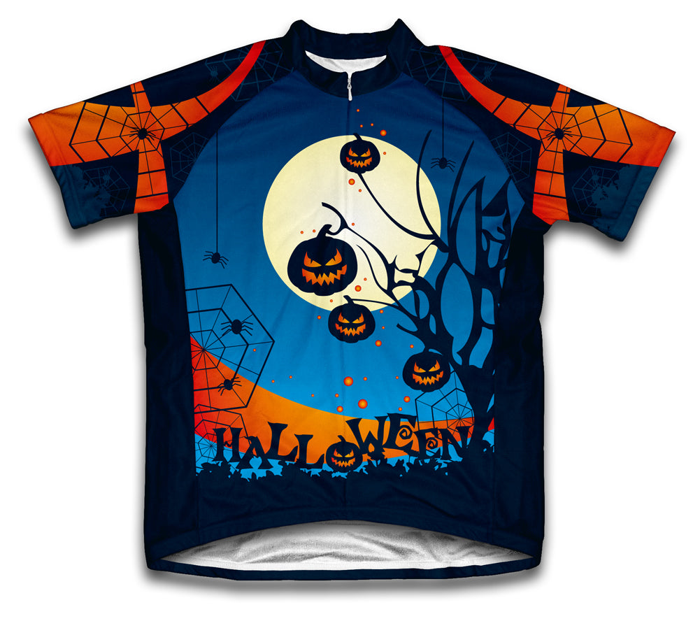 Midnight Creeps Short Sleeve Cycling Jersey for Men and Women