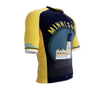 ScudoPro Pro-Elite Short Sleeve Cycling Jersey Minnesota USA State Icon landmark symbol identity  | Men and Women