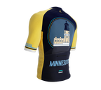 ScudoPro Pro-Elite Short Sleeve Cycling Jersey Minnesota USA State Icon landmark symbol identity  | Men and Women