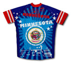 Minnesota Short Sleeve Cycling Jersey for Men and Women
