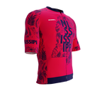 ScudoPro Pro-Elite Short Sleeve Cycling Jersey Misisipi USA State Icon landmark symbol identity  | Men and Women
