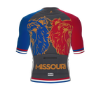 ScudoPro Pro-Elite Short Sleeve Cycling Jersey Misuri USA State Icon landmark symbol identity  | Men and Women