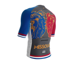 ScudoPro Pro-Elite Short Sleeve Cycling Jersey Misuri USA State Icon landmark symbol identity  | Men and Women