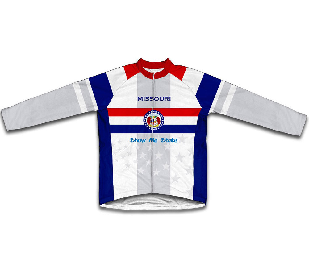 Missouri Flag Winter Thermal Cycling Jersey