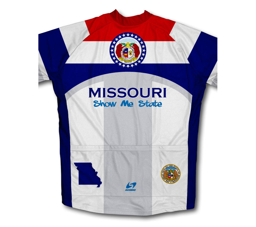 Missouri Flag Winter Thermal Cycling Jersey