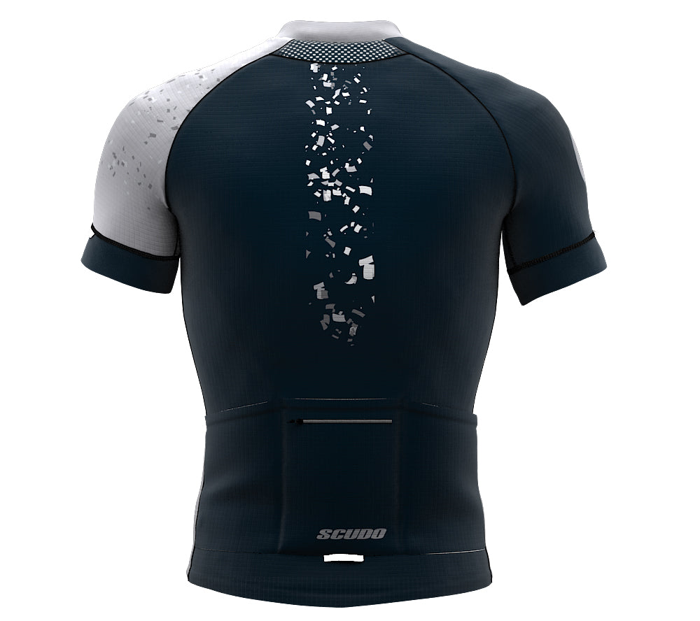 Mode On Blue Short Sleeve Cycling PRO Jersey