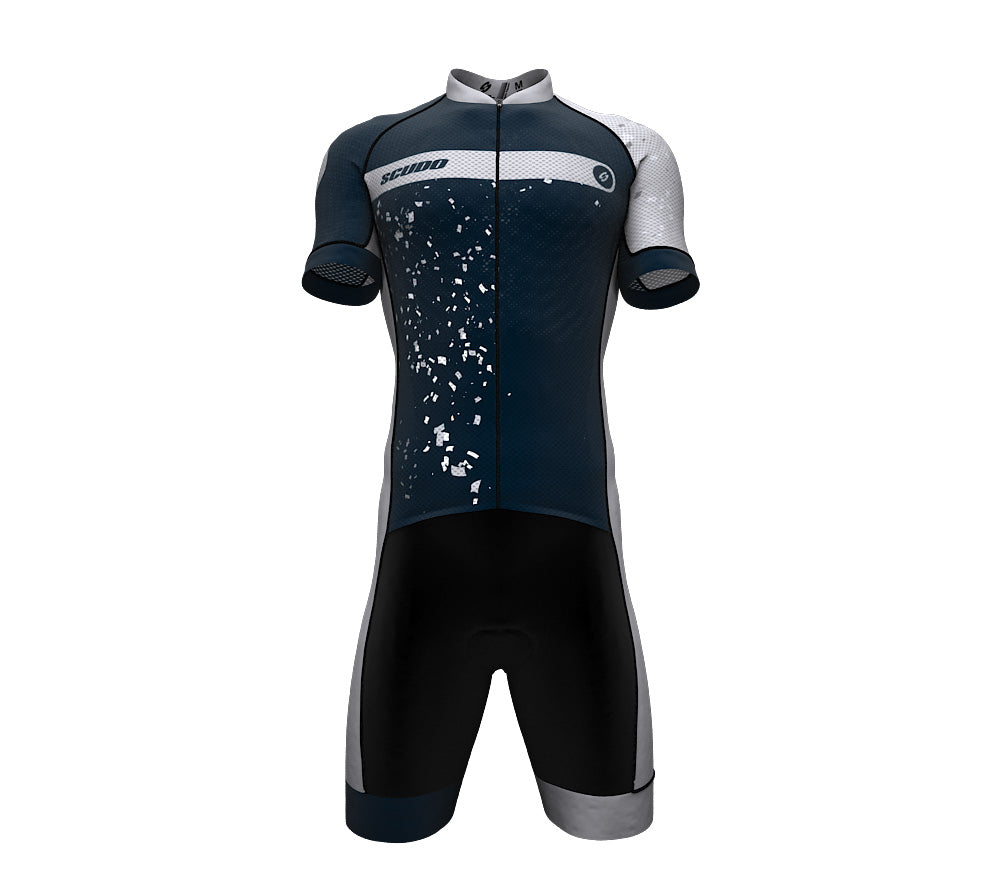 Mode on Blue  Scudopro Cycling Speedsuit for ManMode on Blue  Scudopro Cycling Speedsuit for Man