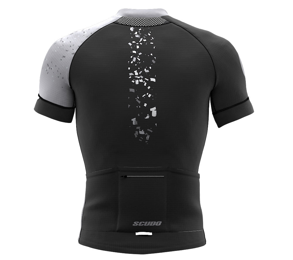 Mode On Gray Short Sleeve Cycling PRO Jersey