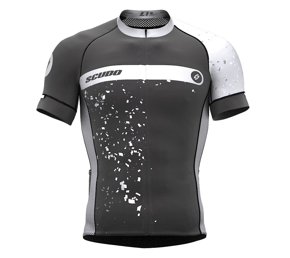Mode On Gray Short Sleeve Cycling PRO Jersey