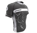 Mode On Gray Short Sleeve Cycling PRO Jersey