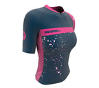 Mode On Pink Short Sleeve Cycling PRO Jersey