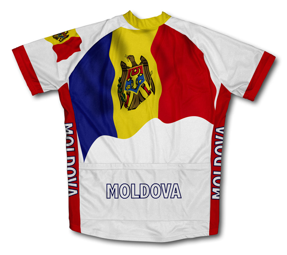 Moldova Flag Cycling Jersey for Men and Women