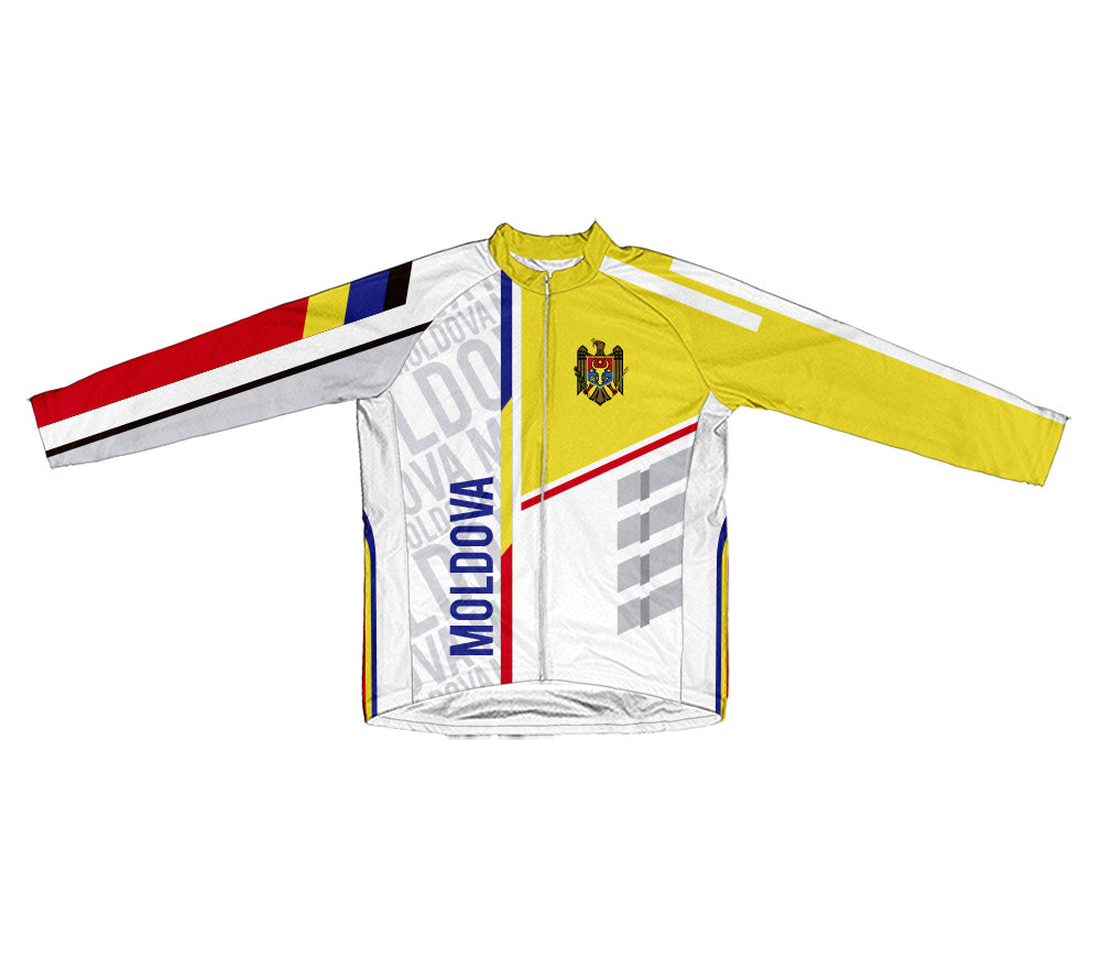 Moldova ScudoPro Cycling Jersey Long Sleeve