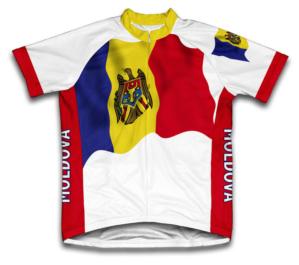 Moldova Flag Cycling Jersey for Men and Women