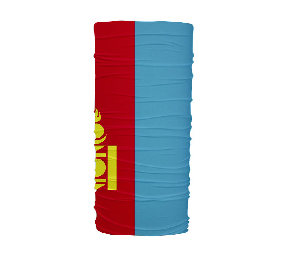 Mongolia Flag Multifunctional UV Protection Headband