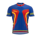 Mongolia  Full Zipper Bike Short Sleeve Cycling Jersey