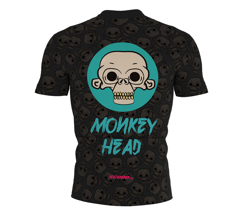 Monkey Head Cycling Jersey Short Sleeve for Men and Women