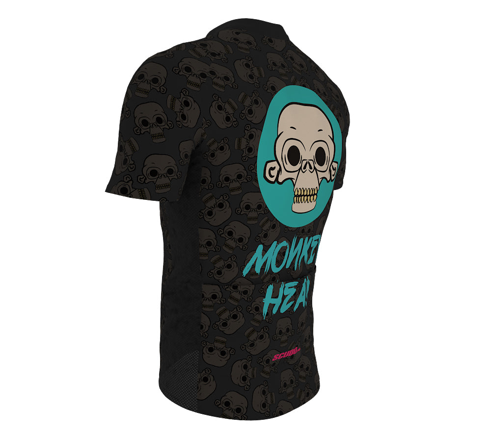 Monkey Head Cycling Jersey Short Sleeve for Men and Women